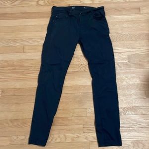 AG Adriano Goldschmied The Tellis Modern Slim Navy Chino Pants Size 34x34